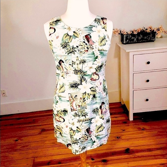 VTG Shannon Marie,Hawaiian Made,Soft Tropical Oasis, Muted Island Hues,Idyllic! - Picture 7 of 12